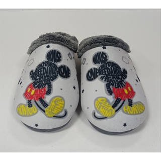 Zapatilla MICKY letras gris - Imagen 1