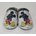 Zapatilla MICKY letras gris - Imagen 1