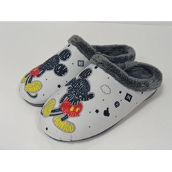 Zapatilla MICKY letras gris - Imagen 2