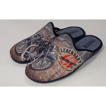 Zapatilla moto azul - Imagen 2