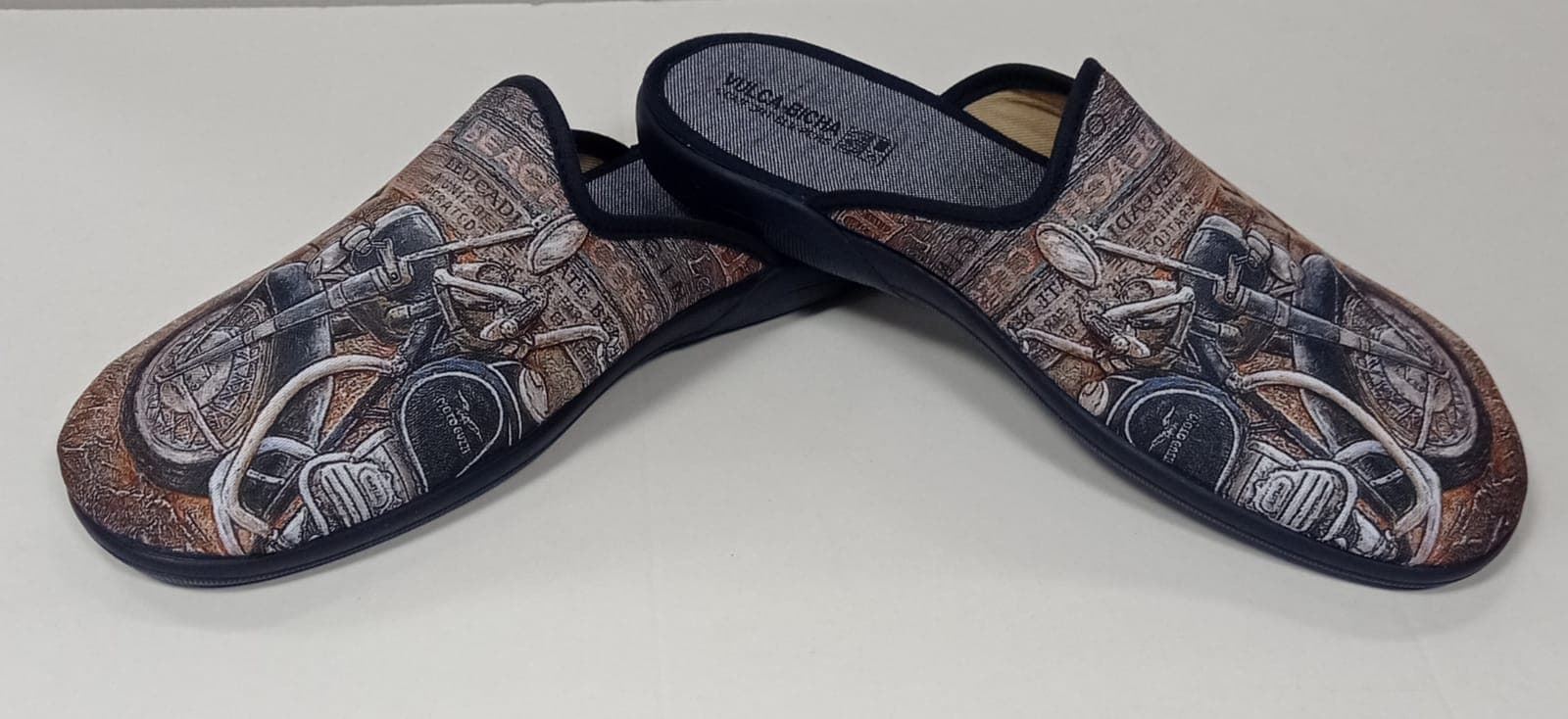 Zapatilla moto azul - Imagen 3