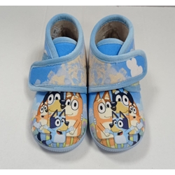Zapatilla perritos celeste - Imagen 1