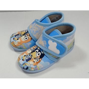 Zapatilla perritos celeste - Imagen 2