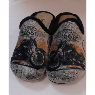 Zapatillas gris/negro - Imagen 1