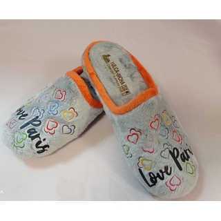 Zapatillas perla/naranja - Imagen 1