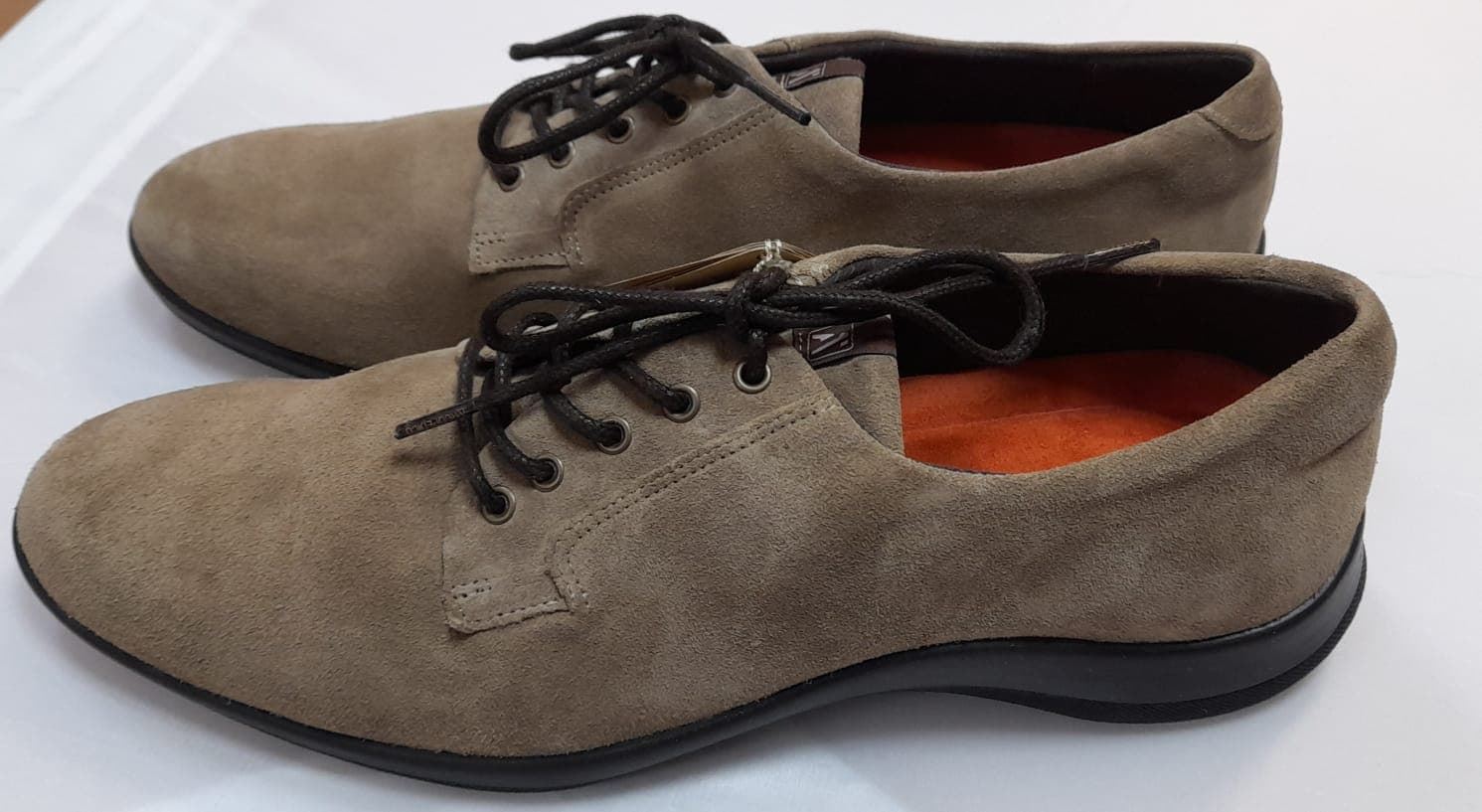 Zapato cordones taupe - Imagen 1