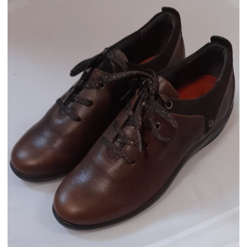 Zapato marrón cordones - Imagen 2