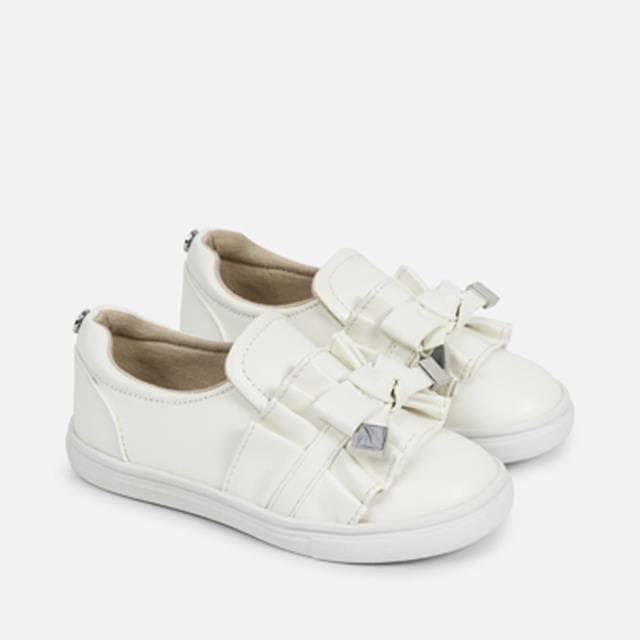 Zapato slip-on blanco roto - Imagen 1